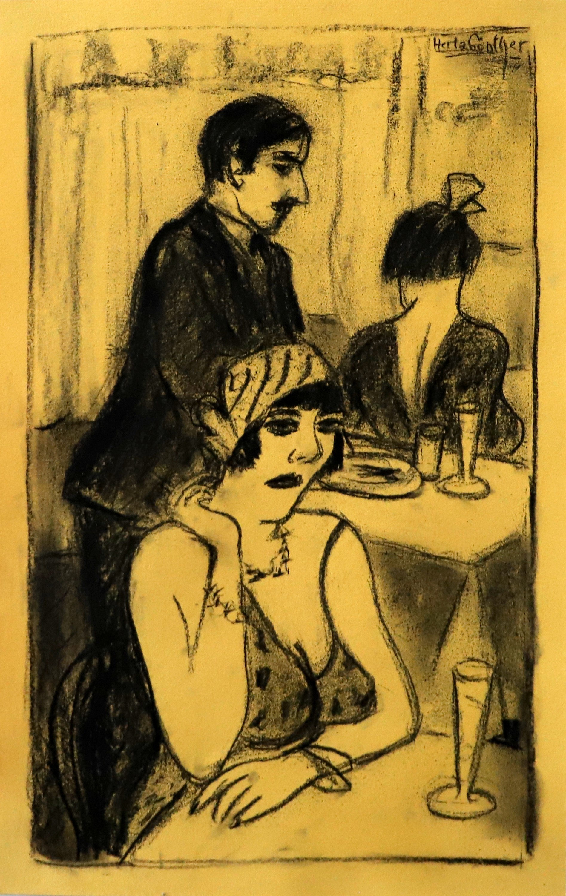 17-herta_guenther-kleine_bar-oj-kreide-38x24