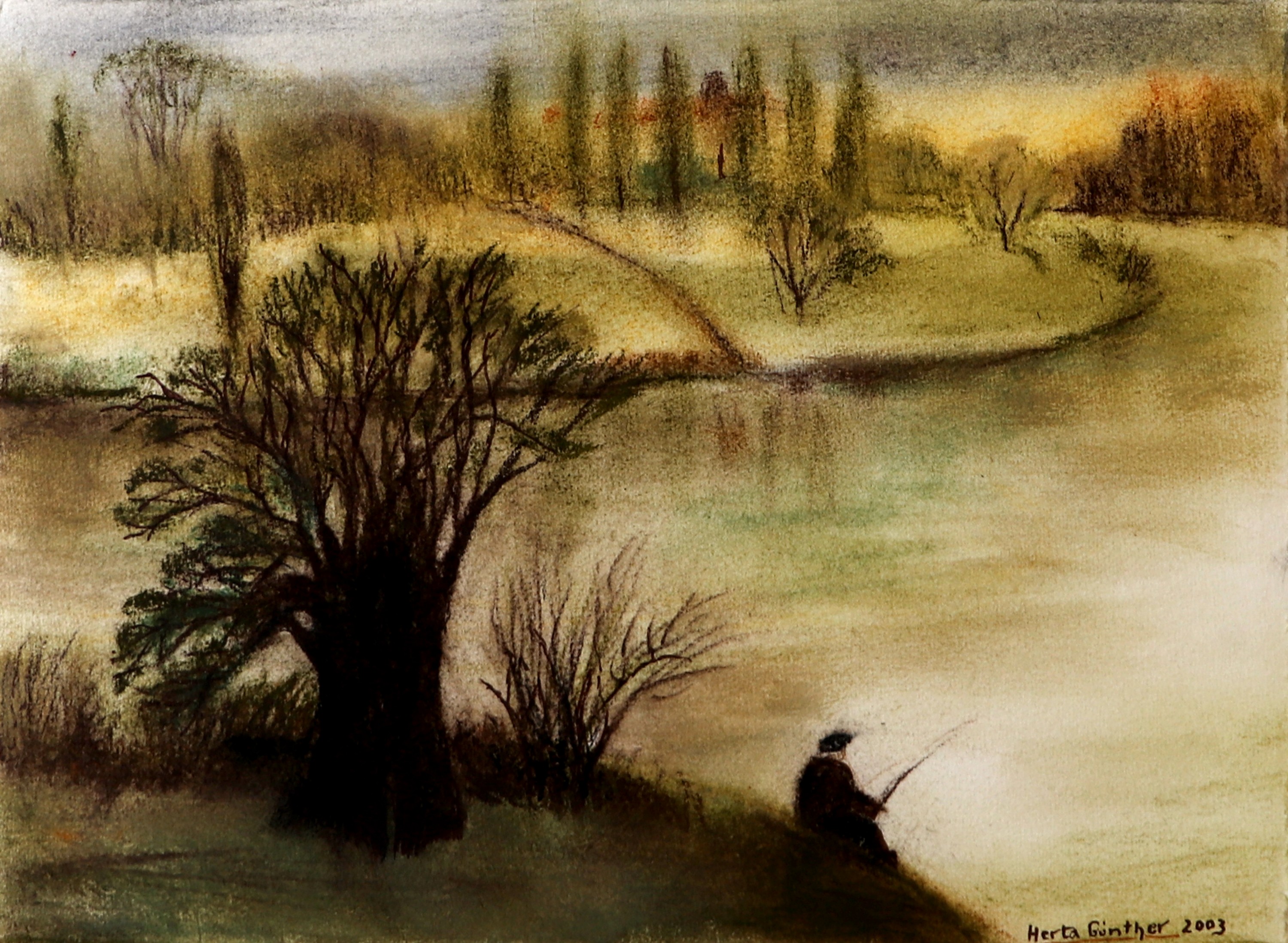 28-herta_guenther-angler-2003-pastellkreide-26x35-5