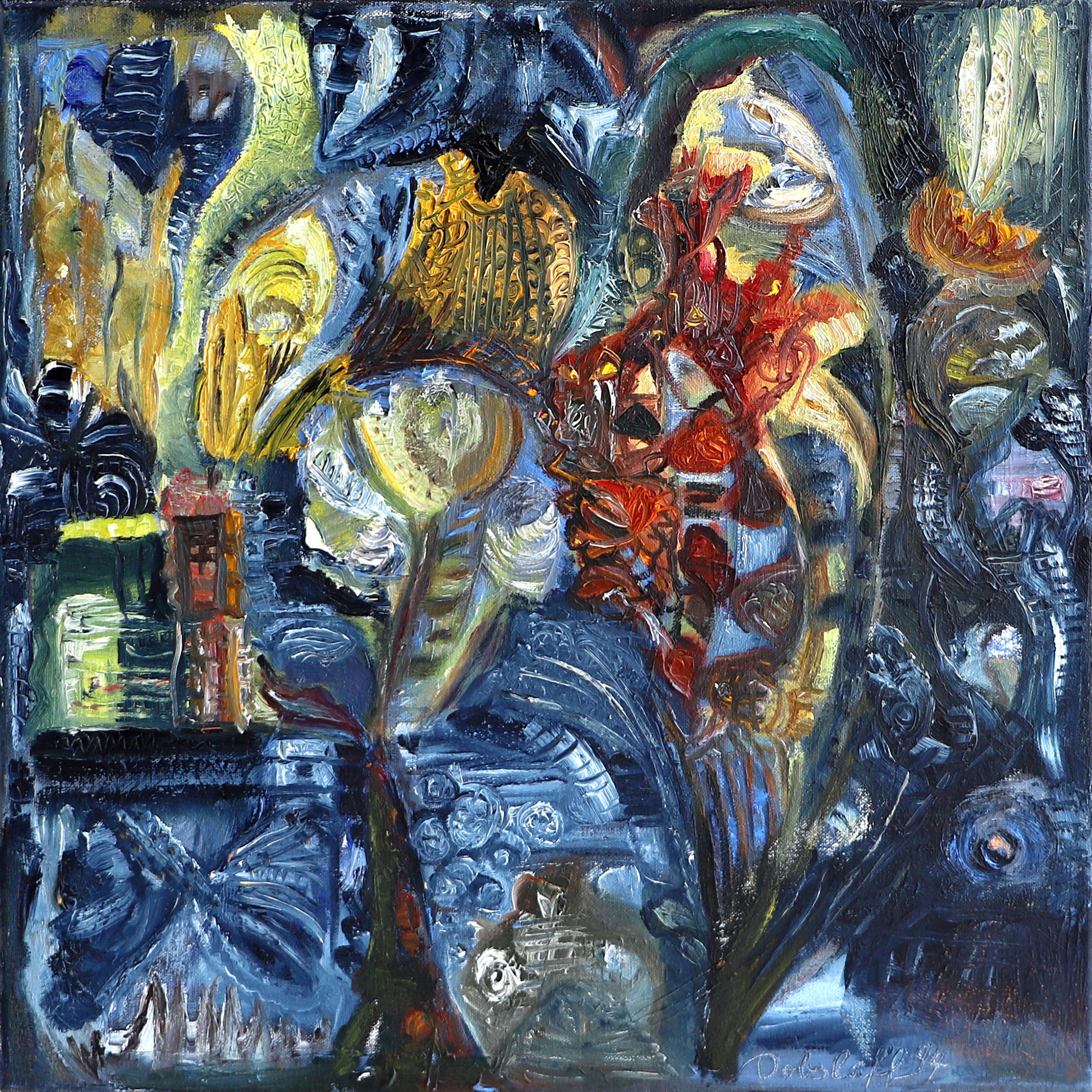 09-erika_dobslaff-enplaine_foret-1994-oel_auf_leinwand-50x50