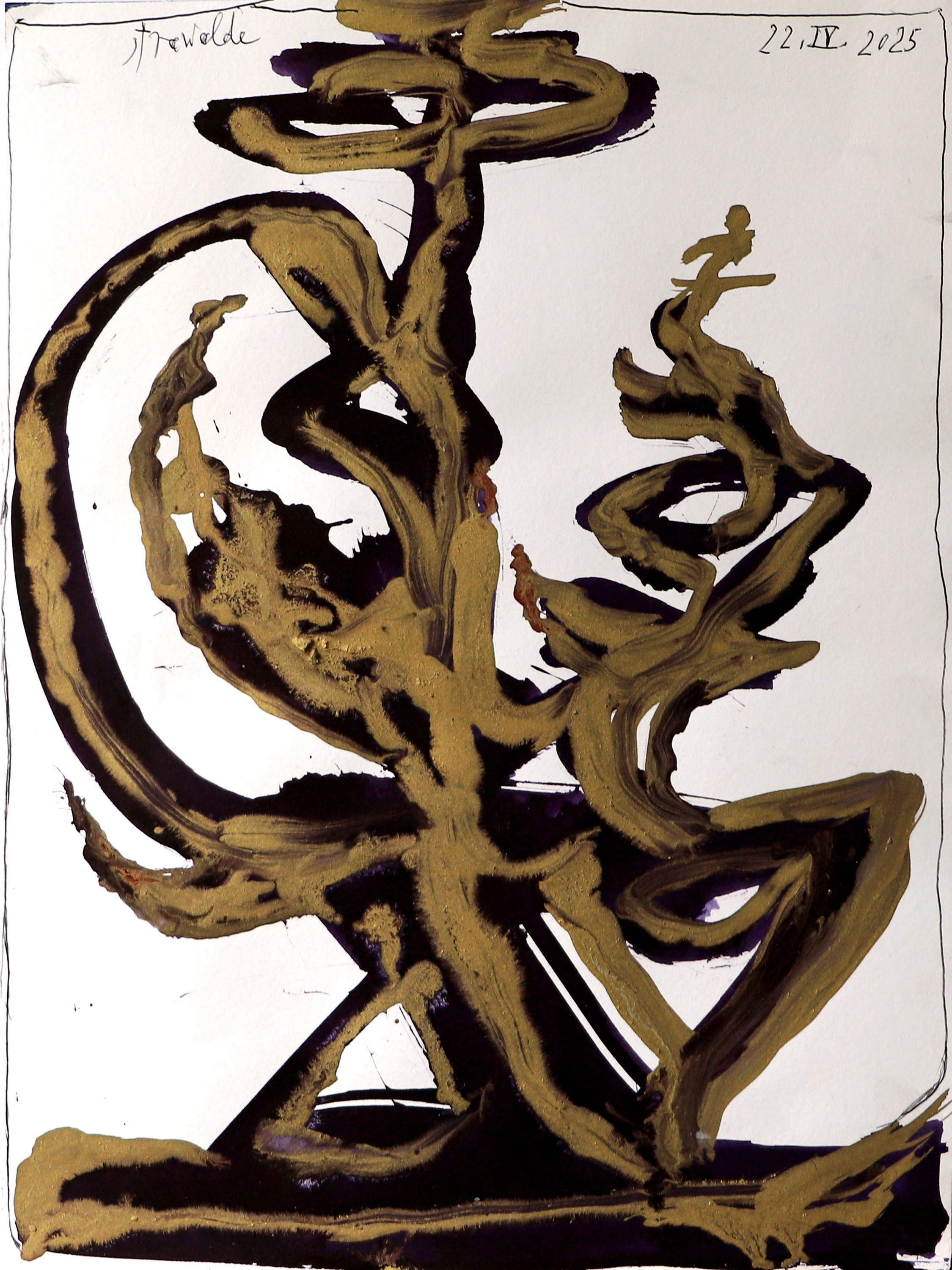 22-strawalde-lebenszeichengebaerde-2025-tusche_marker-56x42