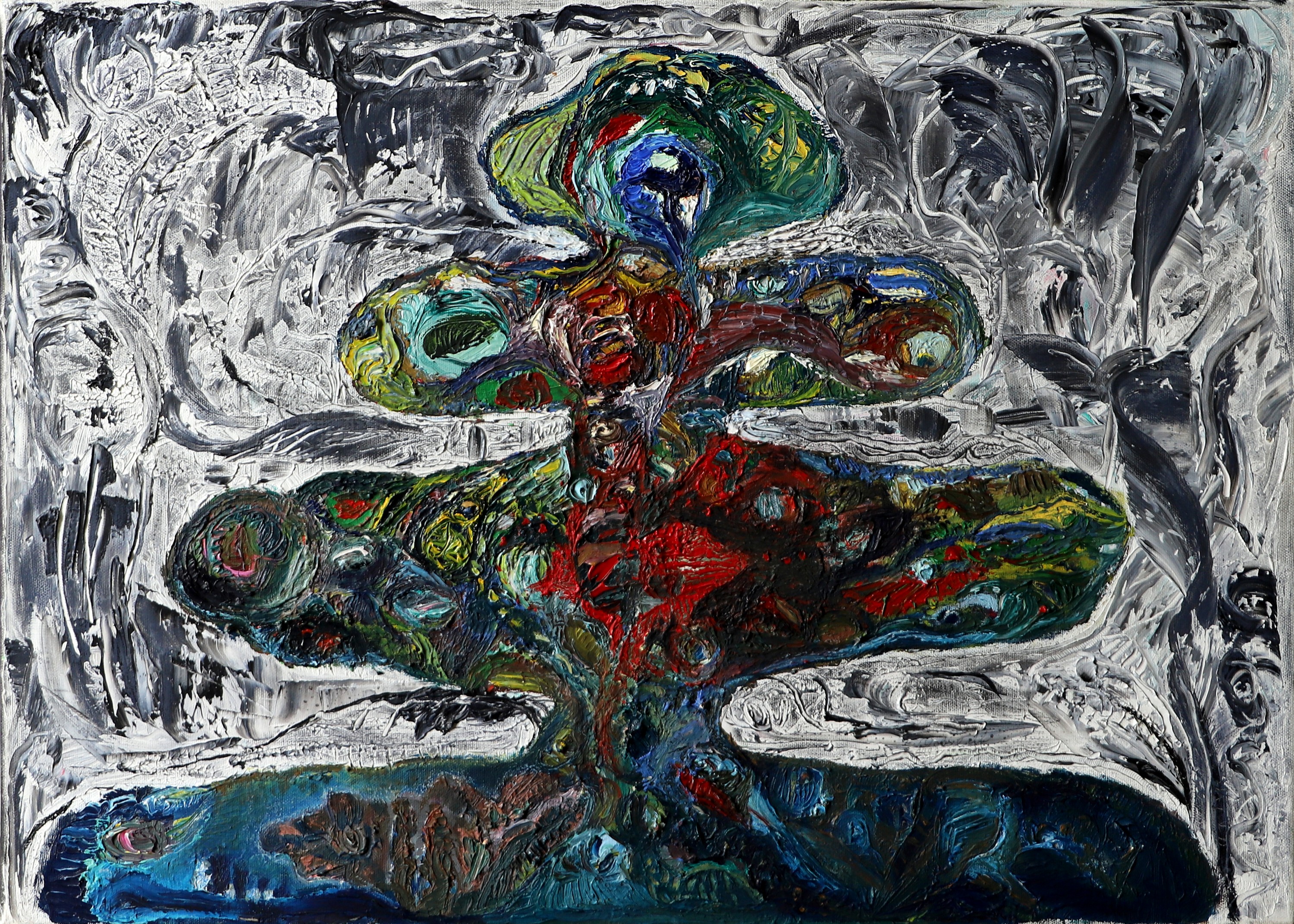 29-erika_dobslaff-figur-1993-oel_auf_leinwand-50x70